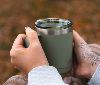 Mug isolant vert, 350 ml