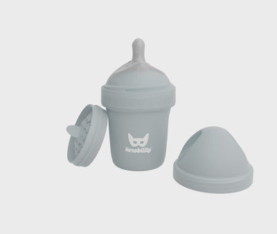 Double Anti-Colic Baby Bottle LT 140 ml/5 floz Dark Green