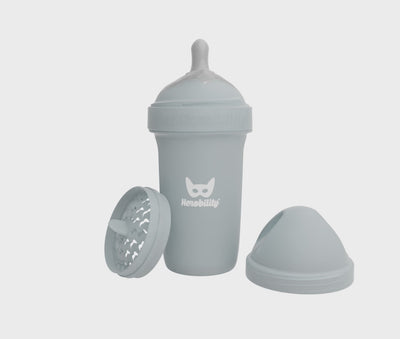 Double Anti-Colic Baby Bottle LT 240 ml/8.5 floz Dark Green