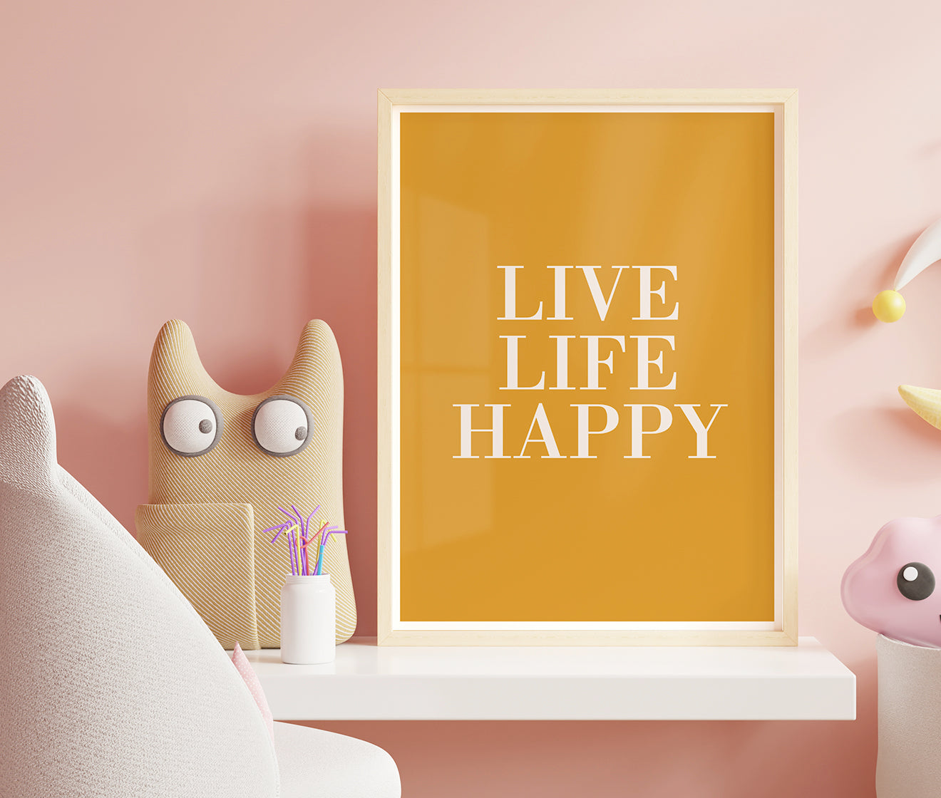 Póster personalizado con texto o cita de 50x70 cm