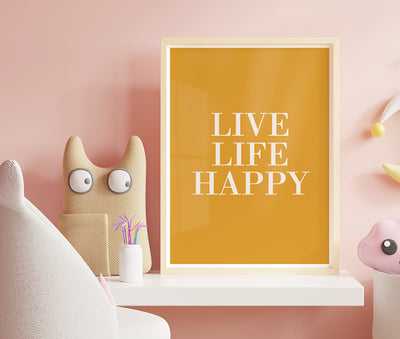 Póster personalizado con texto o cita de 50x70 cm